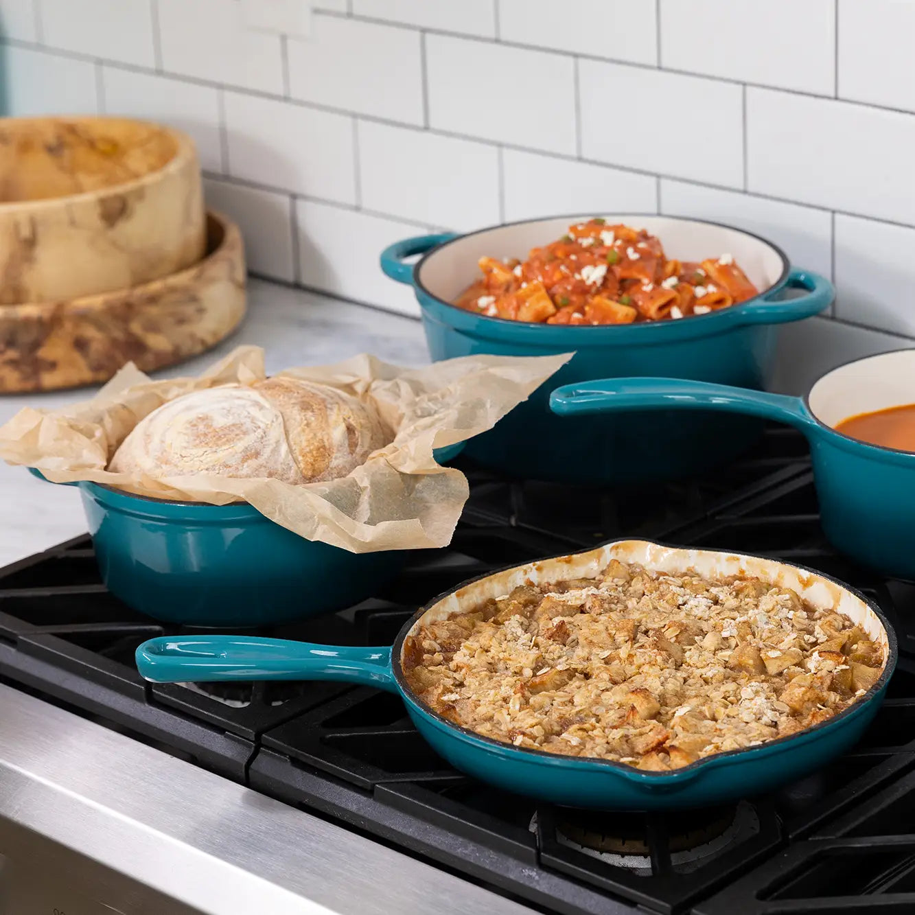 Juego de Ollas Set Hierro Antibes