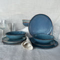 Juego de Vajilla Boreal 24 Piezas Azul